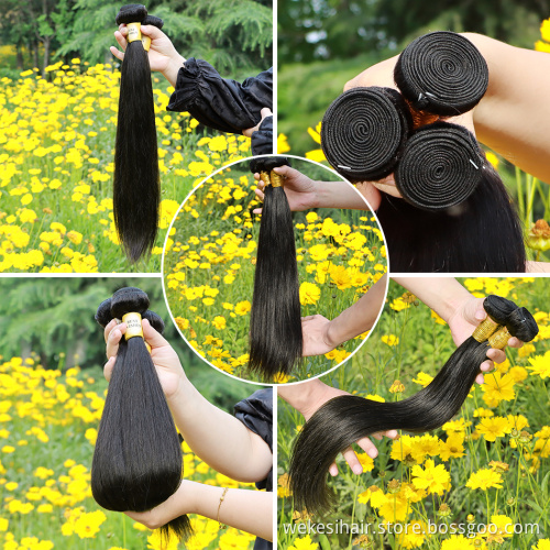 Same Day Shipping Weave Human Hair Bundles,Virgin Brazilian Hair 3 Bundles Ombre Body Wave Bundles With Closure